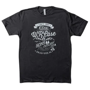 Black T-Shirt (Mountain Scene)