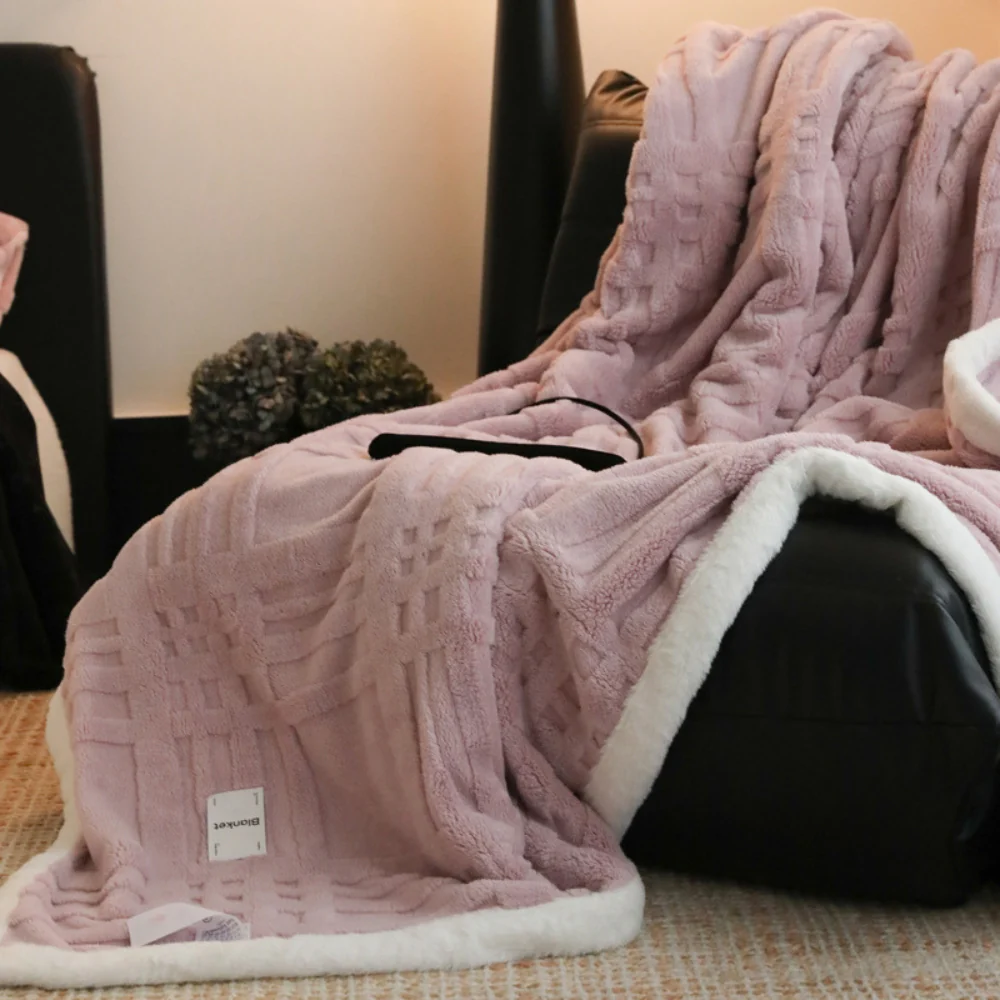 Cosmo Fluffy Winter Three-Dimensional Warm Blanket - Image 9